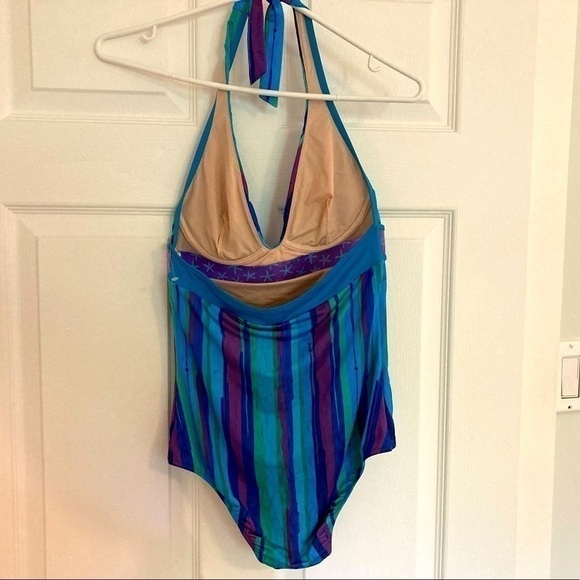 La PERLA SUMMER STRIPE ONE PIECE BATHING SUIT-34C - Picture 5 of 16